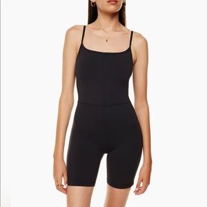 Aritzia Wilfred Free Divinity Shorts Romper Jumpsuit